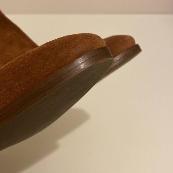 Diane Von Furstenberg Auletta Brown Chesnt suede ankle boots . Size 5 - Picture 12 of 16